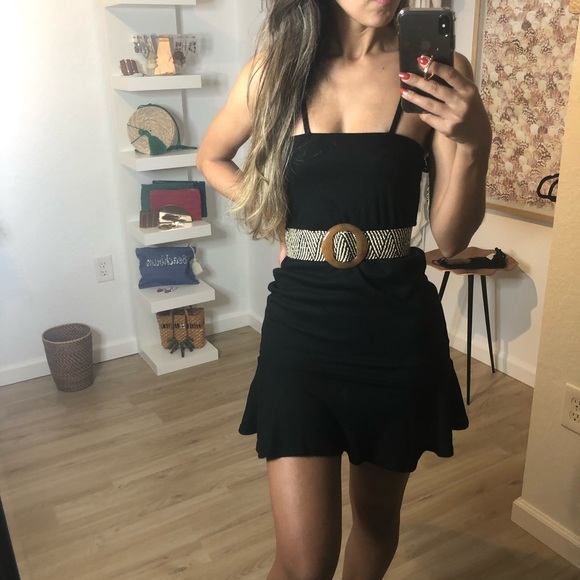 Nasty Gal Dresses & Skirts - Nasty Gal Mini Dress with Ruffle Hemline